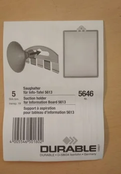 

Holder-suction cup for info-Panel Transparent