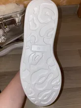 Ankle-Boots Sneakers Warm-Shoes High-Top Women Winter Short Black/sliver LEOSOXS No 