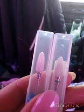 Brocas de cerámica de carburo de diamante para uñas, brocas de fresado giratorio para cortaúñas para herramienta de manicura pedicura, máquina pulidora eléctrica