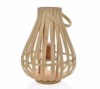 

Bamboo candle holder FAROL 25X31 CM