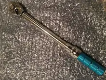 Adjustable Torque Wrench Spanner-Tool Square-Drive Preset 10mm 3/8inch 5-60n.m 