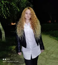 FASHION IDOL-extensiones de pelo sintético Afro para mujer, Pelo Rizado mechones Rubio degradado 24-28 pulgadas, resistente al calor, 6 uds.