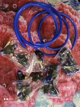 Acoplamientos rápidos de manguera de aire, conector de tubería de agua de 4mm a 12mm, piezas neumáticas, 1 Uds. Accesorios Neumáticos PY/PU/PV/PE/HVFF/SA