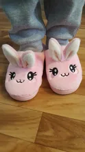 Zapatillas de algodón para niñas pequeñas, calzado para el interior del hogar, peludo, conejo, Zapatillas de felpa, invierno, 2021