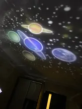 Led-Lamp Projector Planet Night-Light Rotate Earth-Universe Starry Sky Christmas-Gift