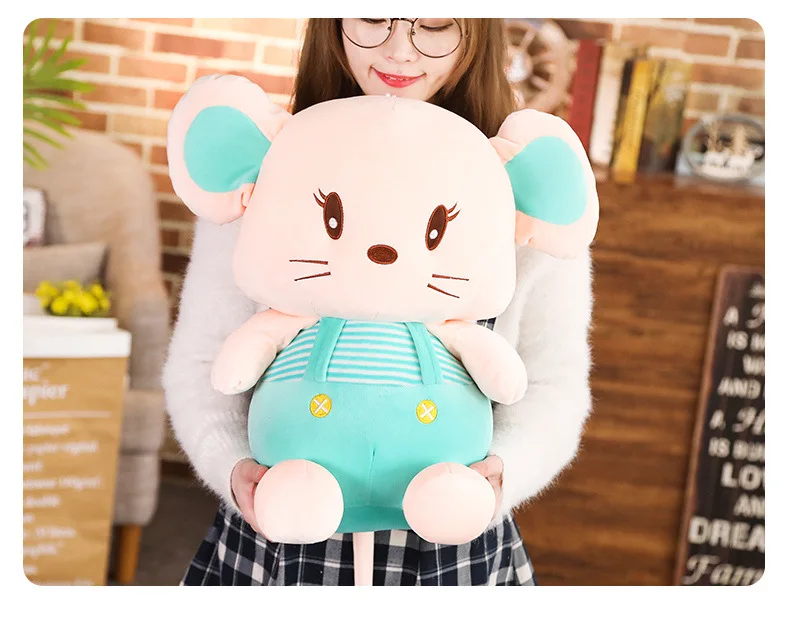 Новая креативная плюшевая мышь игрушка чучело игрушки Маленькая кукла мышка милая плюшевая кукла детская игрушка на день рождения подарки