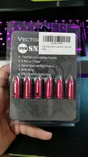 Vector Optics 6 Pcs Full Metal 9mm Snap Caps for Gunsmithing & Training