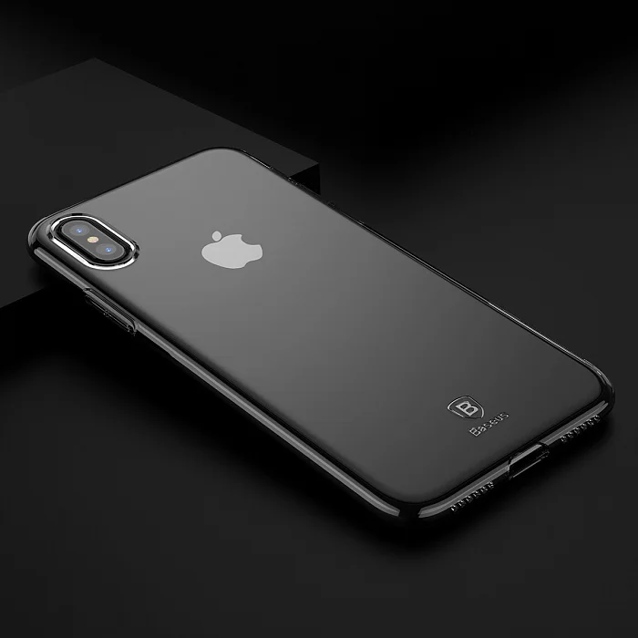 Чехол Baseus Simplicity Series For iPXSm 6.5 ARAPIPH65-B01(Прозрачно-черный