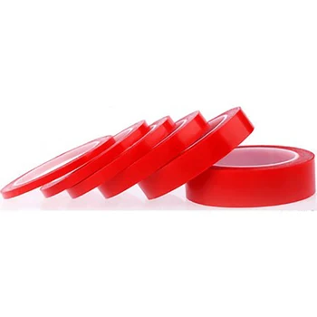 

Double Sided Silicone Tape Transparent 10mm Width 5 mt Length New Easy To Use