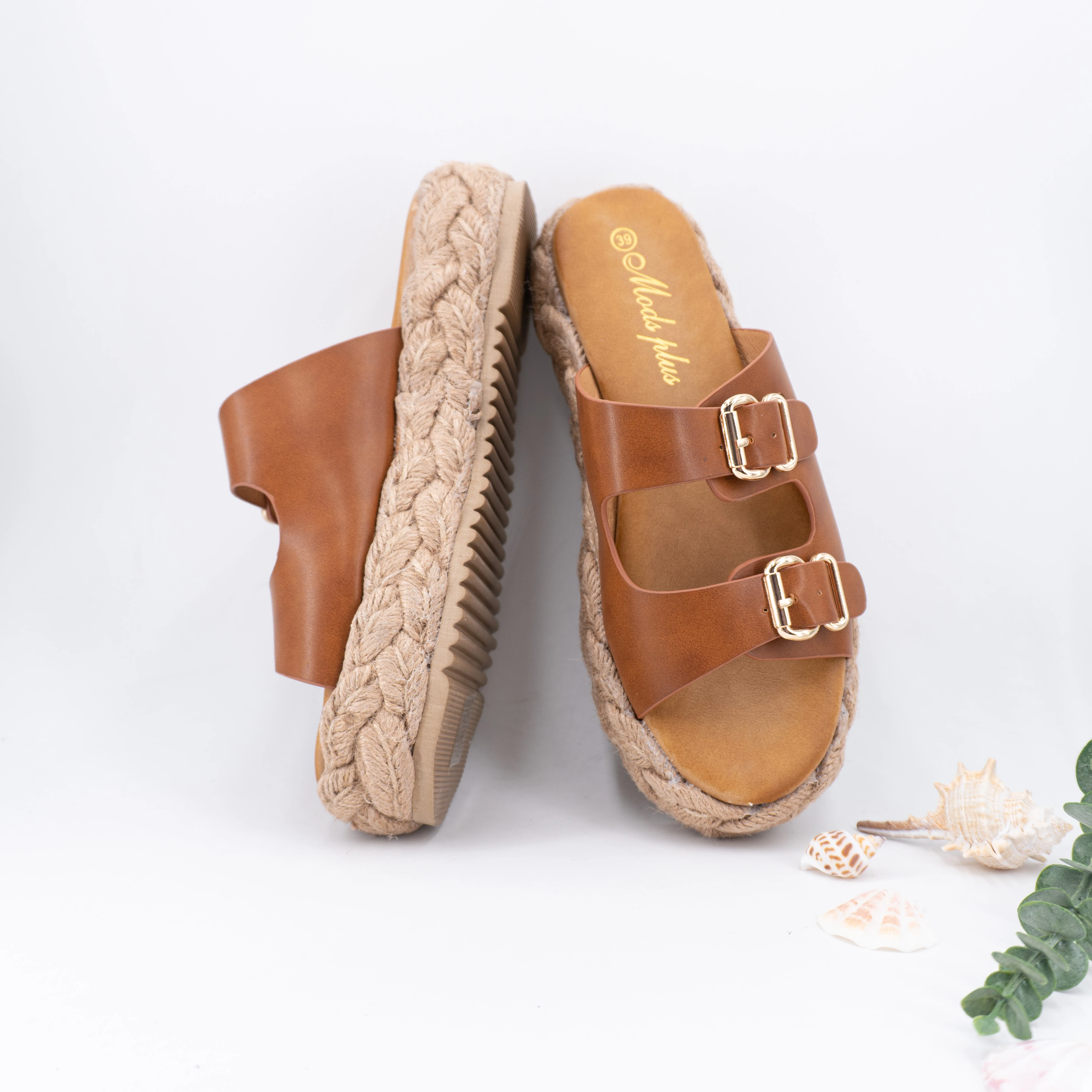 Sandalias de plataforma con hebilla espartana para mujer, alpargata plana, abierta la playa, multicolor, verano 2020|Sandalias de mujer| - AliExpress