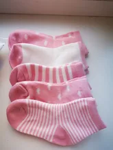 Calcetines de algodón suave para niños, medias deportivas a rayas, Linda y cálida caricatura, para primavera, verano, otoño e invierno, 5 par/lote