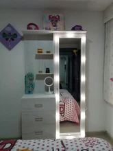 Table-Lamp-Bulb Makeup-Mirror-Light Vanity-Dressing Touch-Dimming Led Hollywood 3-Modes