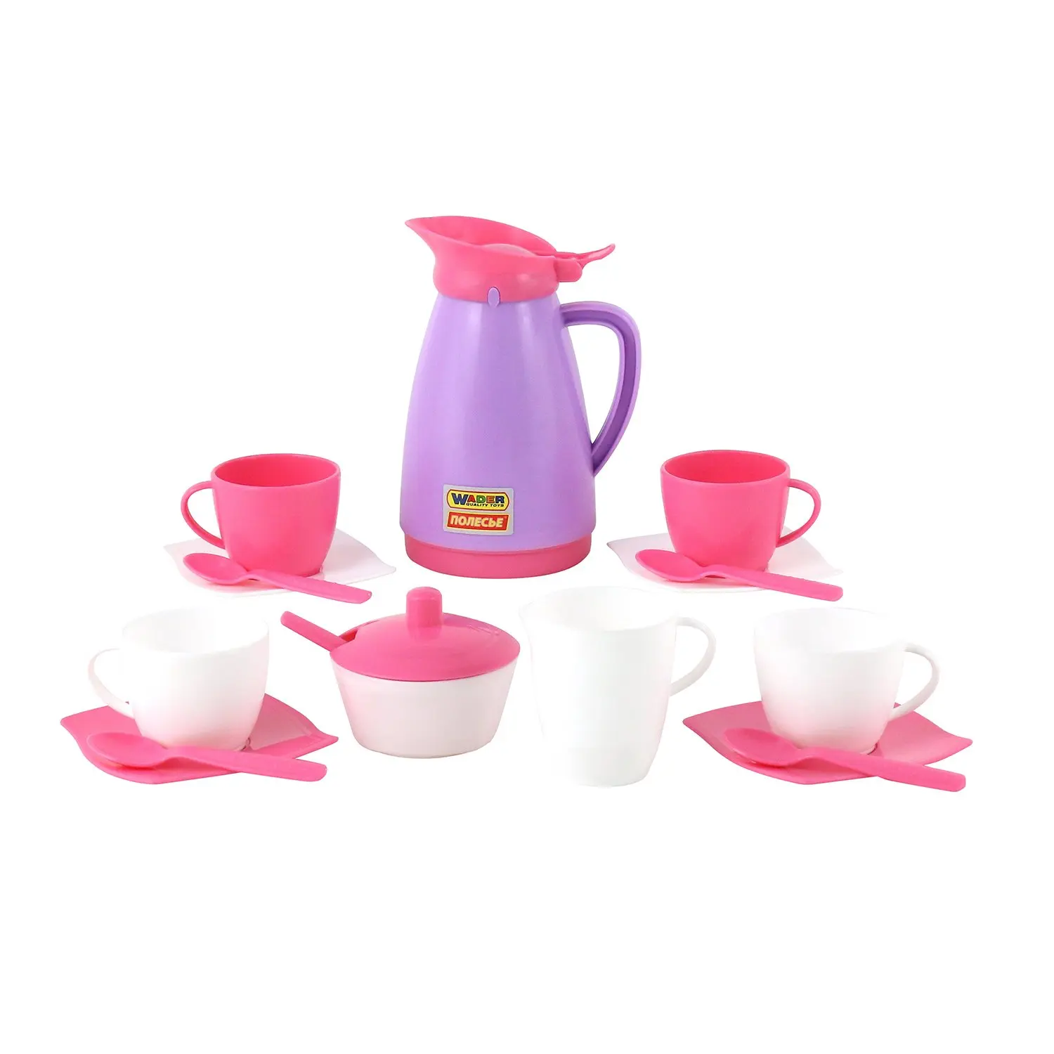 Набор посуды Полесье Алиса на 4 персоны (Pretty Pink)|Детские кухни| |