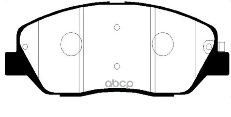 Колодки Тормозные Hyundai Santa Fe(Cm)/(Sm) 05-/Kia Sorento(Xm) 09- Передние Ctr Ckkh33 Ctr арт. CKKH33