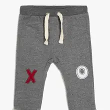 Coton Kids серый спортивный костюм для мальчиков и взрослых Beli Should Context six