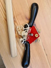 Cepillo de mano ajustable de 9 pulgadas, herramienta Manual de carpintería, desbarbado plano, cepillo de borde de corte, tornillo de radio, afeitado