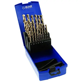 

Izar 18370 set drill bits 1016, DIN 338, 1-13x0.50mm, HSSE 5% Co, 25 PCs