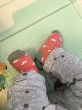 Calcetines de algodón suave para niños, medias deportivas a rayas, Linda y cálida caricatura, para primavera, verano, otoño e invierno, 5 par/lote