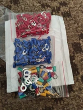 Ring Cable-Wire-Connector Insulated-Terminal Electrical-Crimp-Terminal 50PCS/100PCS RV2-6