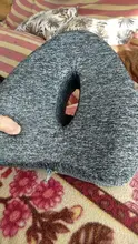 Almohada ortopédica para dormir, de espuma viscoelástica posicionadora, para el dolor de ciática, cojín de soporte para la rodilla