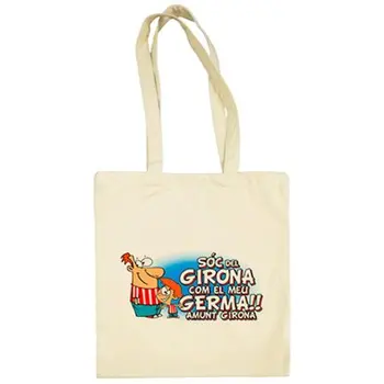 

Cloth bag Sóc Girona com MEU Germà amunt Girona