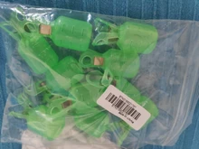 10 unids/lote calamar cubierta para cebo artificial camarones paraguas ganchos de protección caso cubierta de almacenamiento accesorios de pesca