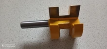 Cortador de dientes cuadrado con ranura en T, vástago de 8MM, fresa, cuchillo de tallado, brocas de enrutador para madera, herramienta para carpintería, 2 uds.