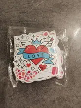 Pegatinas para el Día de San Valentín, 50 Uds., regalo para amantes, guitarra, motocicleta, monopatín, portátil, calcomanía para nevera