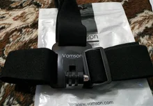 Vamson for Gopro 9 8 7 6 5 Accessories Head Belt Strap Mount Adjustable For Gopro Hero