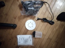 DEKO-LIJADORA ORBITAL Random DKSD125J1, 350W, con escape de polvo y depósito de polvo híbrido