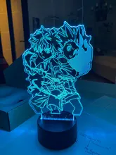 Night-Light Decor-Lighting Hxh-Lamp Gon Bedside Killua-Figure Bedroom Anime Hunter-X-Hunter