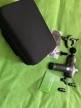 Muscle-Massage-Gun Percussive 7-Heads Handheld Body-Neck 30-Speeds