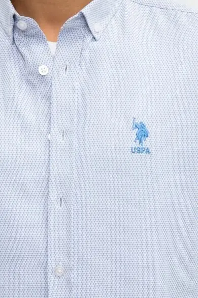 U.S. POLO ASSN. Мужской тканый гомлек - Цвет: Синий