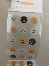 Mohamm 1 Uds sonrisa dibujada para cinta adhesiva decorativa Washi de creativo de Scrapbooking etiqueta Colegio estacionario tela suministros de decoración