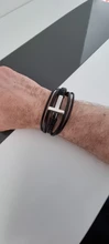 Bracelet Christmas-Gifts Stainless-Steel Cross-Design Multicolor Handsome Mens Luxury