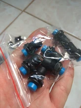 Interruptor de botón momentáneo DS228, botón de bloqueo de encendido/apagado para tablero de coche, barco, 12V, DS428, 10 Uds.