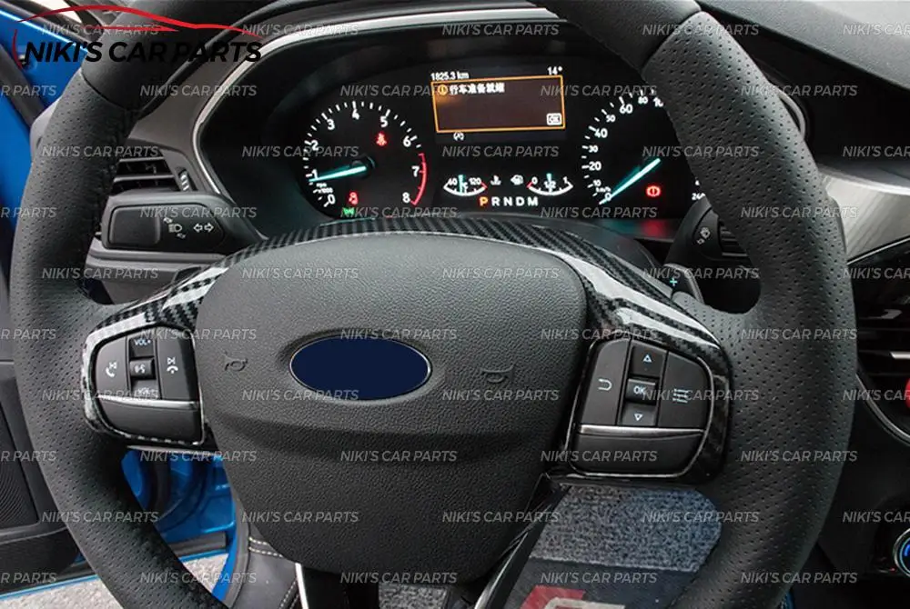 Накладка кнопок на руль для Ford Focus-ABS пластик 1 комплект/1 шт. молдинг украшение автомобиля Стайлинг