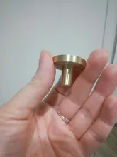 KAK-Ganchos de latón estilo pastoral de pared para colgar ropa, conchas de estilo nórdico para gabinete, perillas de baño, cocina y pasillo, muebles, color dorado