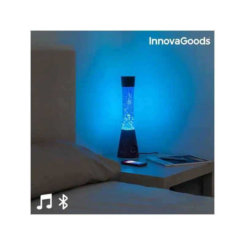 Промывает лампу с Bluetooth динамиком и микрофоном InnovaGoods 30W