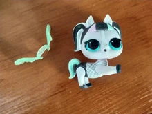 Mascota de unicornio sorpresa para niños, juguete de regalo para mascotas grandes y pequeñas, 1 pieza, LOL, uniponi, mono, perro, gato, conejo, 3-6cm