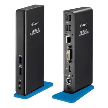 

I-Tec Docking Station Dual USB 3.0 + USB Charging Port Black
