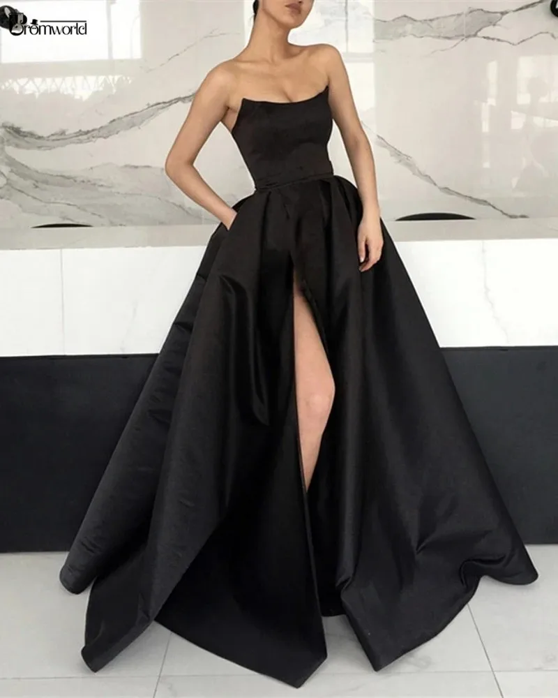 De Soiree Royal Blue Formal Prom Gowns 