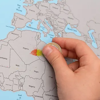 

Scratch-Off World Map