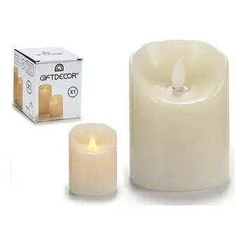 

LED Candle Plastic Cream 10 cm