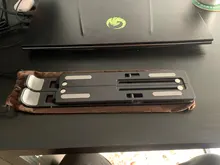 CABLETIME-soporte portátil plegable de aleación de aluminio para portátil, soporte de aleación para Notebook, Macbook, Dell, iPad, tableta, C387