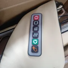 JinKaiRui-masajeador eléctrico Shiatsu en U, masajeador de infrarrojos 4D corporal para hombros, cuello y espalda, mejor regalo de salud para el coche o para uso doméstico