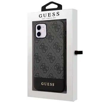 

Case cover iPhone 11 license Guess fabric Black