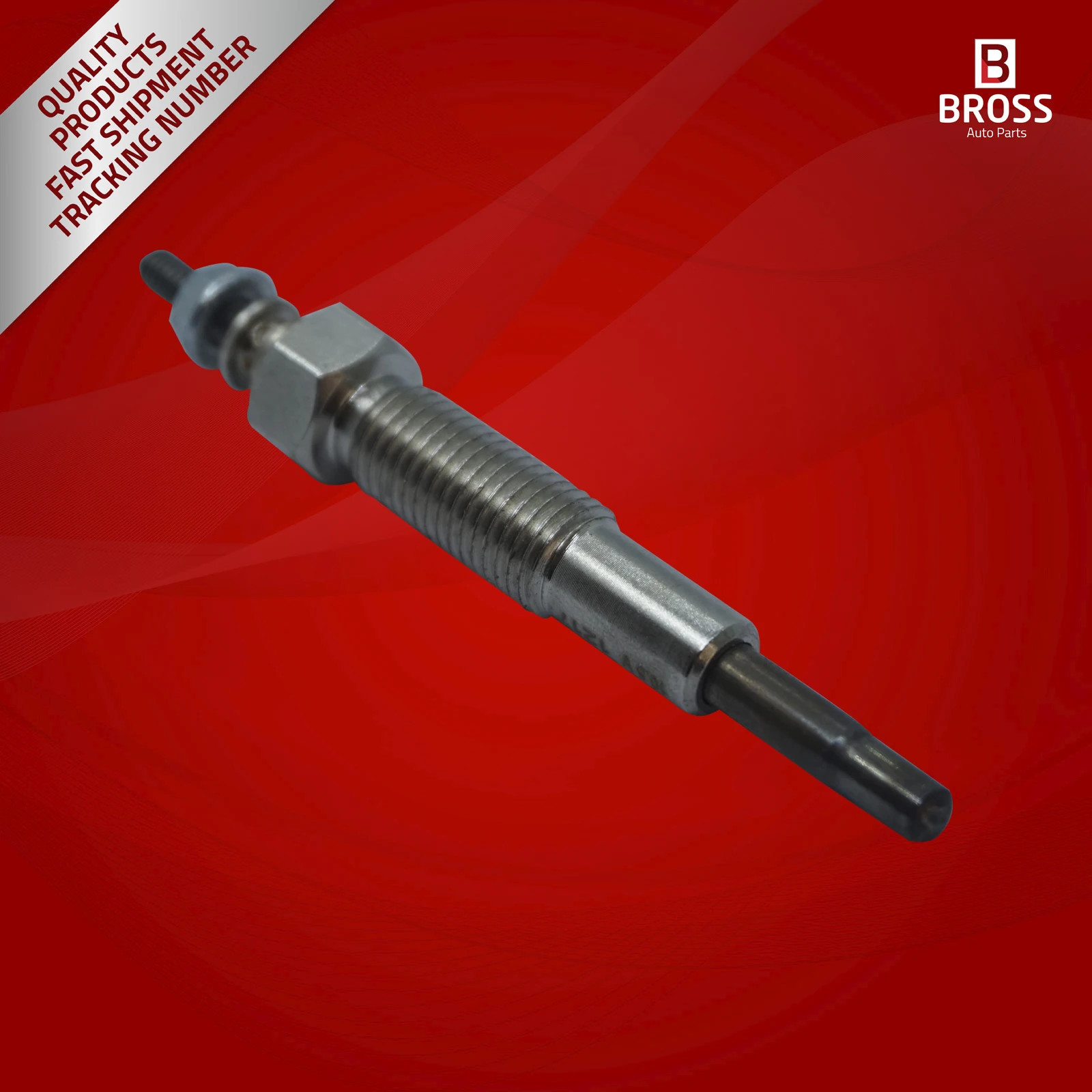 

Bross BGP73 1 Piece Heater Glow Plug 10.5 Volt OK04S18140A for K.i.a Sportage Besta M.a.z.d.a 626, 0K04S-18-140A,0K71E-18-140