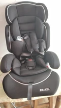 Silla de coche Travel 1/2/3, de 9 a 36 kg, con cinturón de seguridad, silla económica, acolchada y muy fácil de instalar