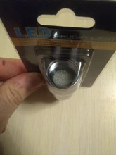 Kaguyahime-grifo de agua LED, accesorios para el cabezal de ducha, boquilla de grifo de colores brillantes, 3 colores, 7 colores, para cocina y baño